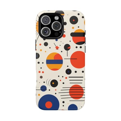 Coque céleste abstrait iPhone 16 Pro Max mat pour le quotidien