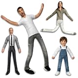 coobopet Personalisierte Biegepuppe mit Foto, 15-50cm