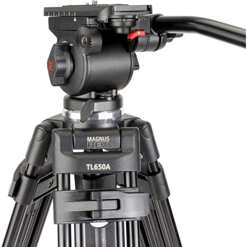 Magnus Rex Vt-4000-Pro-2 2-Stage Video Tripod With Fluid Head #TOP5