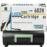  Mondo Stampa - Cartouches de toner compatibles 602H pour Lexmark 602H 60F2H00 pour MX 310DN,MX 410DE,MX 510DE,MX 511DE,MX 511DHE,MX 511DTE,MX 611DE,MX 611DHE