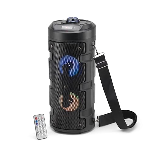 RED5 Typhoon 101 Wireless Bluetooth RGB LED Illuminated 2400 mAh Party Speaker