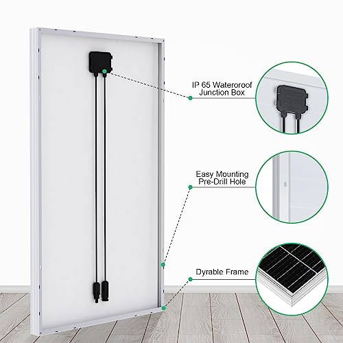 Terza immagine ECO-WORTHY Kit Pannello Solare da 12V 170W