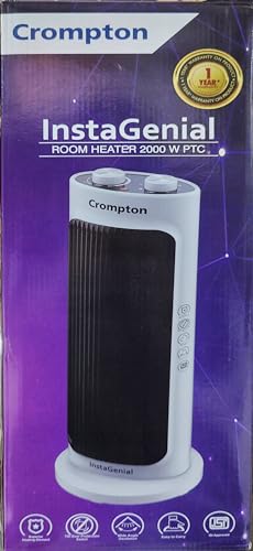 Crompton InstaGenial Room Heater 2000W PTC