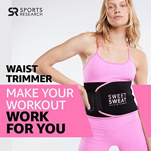 Sports Research Sweet Sweat Stick (Tropical Scent) + Waist Trimmer (Pink, Medium) - Thumbnail 3