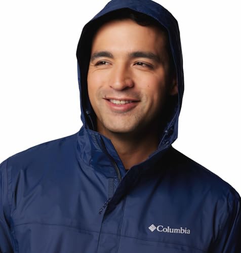 Image of Columbia Men Omni-Tech Watertight II Rain Jacket for Hiking | Trekking | Waterproof