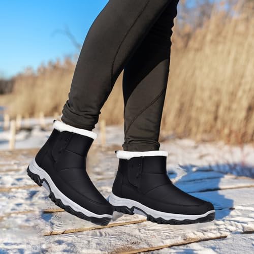 Bottes par temps froid hommes Teksome confort de marche décontractée - 4