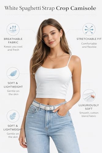 Image of Seamless Padded Bralette for Women | Free Size (Fits 28-32 Bust) | Stretchable Wireless Camisole Bra | Soft Comfortable Removable Pads