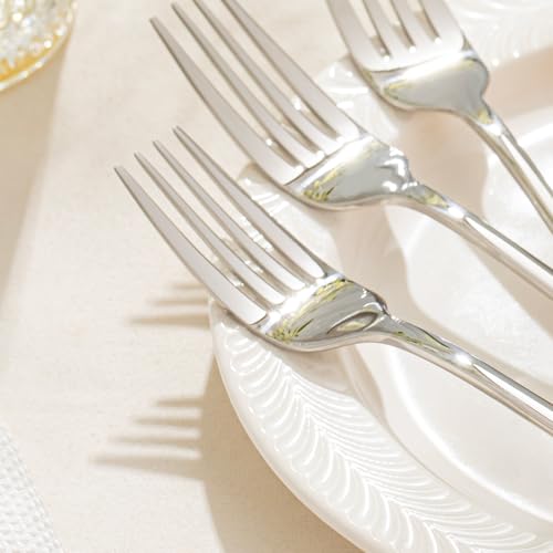 KINGSTONE Forks 12 Piece Dinner Forks Set, 18/10 Stainless Steel, 8.18 Inch by KINGSTONE - Image 5