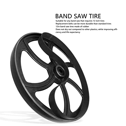 Band Saw Tire Rubber Noise Reduction Band Saw Wheel For 12Inch Tire #TOP2