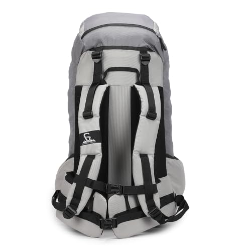 Image of GREENLANDS Cria 55L Water Resistant Rucksack: Your Perfect Companion for Outdoor Adventures, Hiking, Traveling, Sport Camping, and Trekking