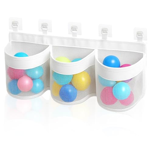 Bath Tub Toy Storage, Bath Toy Organizer, Shower Toys Holder, Mesh Shower...