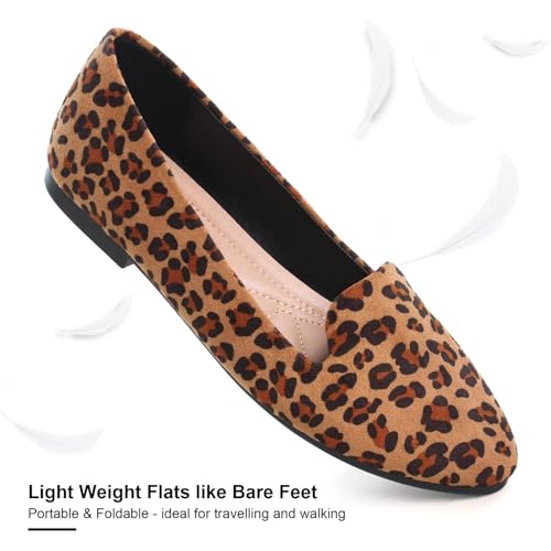 Image of SAILING LU Women Round Toe Comfortable Ballet Flats | Shoes for Women, Dressy, Slip-ons, Loafers