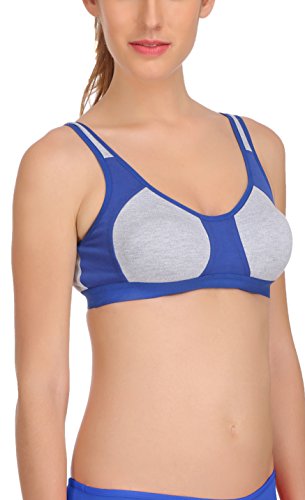 Image of FIMS - Fashion is my style Women's & Girls' Cotton Non-Wired Sports Bra (Pack of 3)