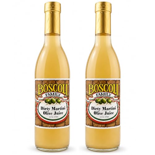 Boscoli Dirty Martini Olive Juice 12.7 oz - Pack of 2