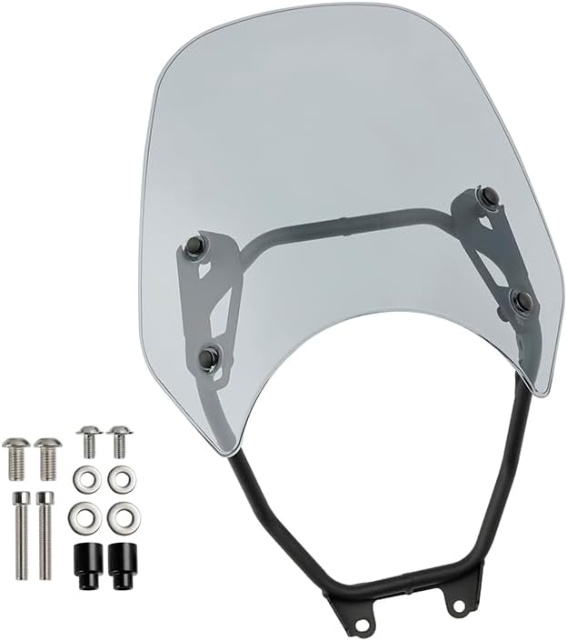 ABS Motorcycle Windshield WindScreen for HONDA GB350 2023-2024, for HONDA GB350S 2023-2024
