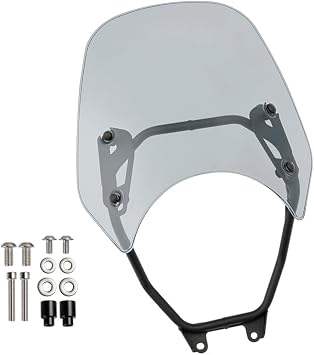 ABS Motorcycle Windshield WindScreen for HONDA GB350 2023-2024, for HONDA GB350S 2023-2024