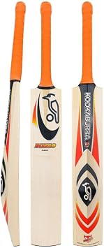 Kookaburra Retro Diablo Rage English Willow Cricket Bat- Short Handle Adult Standard Weight | Free Knocking & Preparation Included | | Anti-Scuff Face | Bat Cover Included