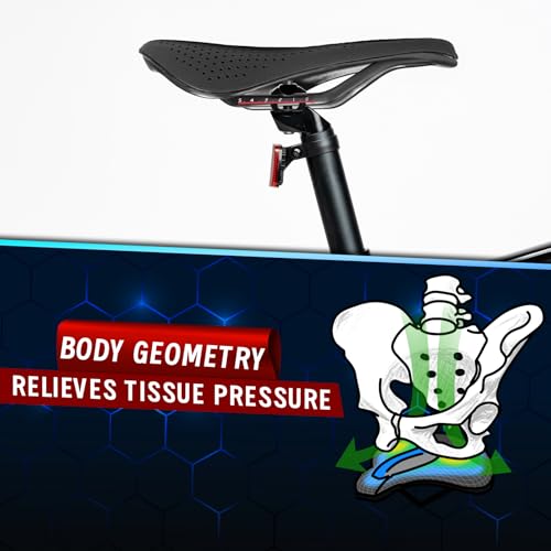 BUCKLOS 3D Printed Bike Saddle Bike Seat Mountain Road Comfortable Bicycle Cushion,Fit for MTB BMX XC Gravel Bikes Road Bikes by BUCKLOS - Image 4