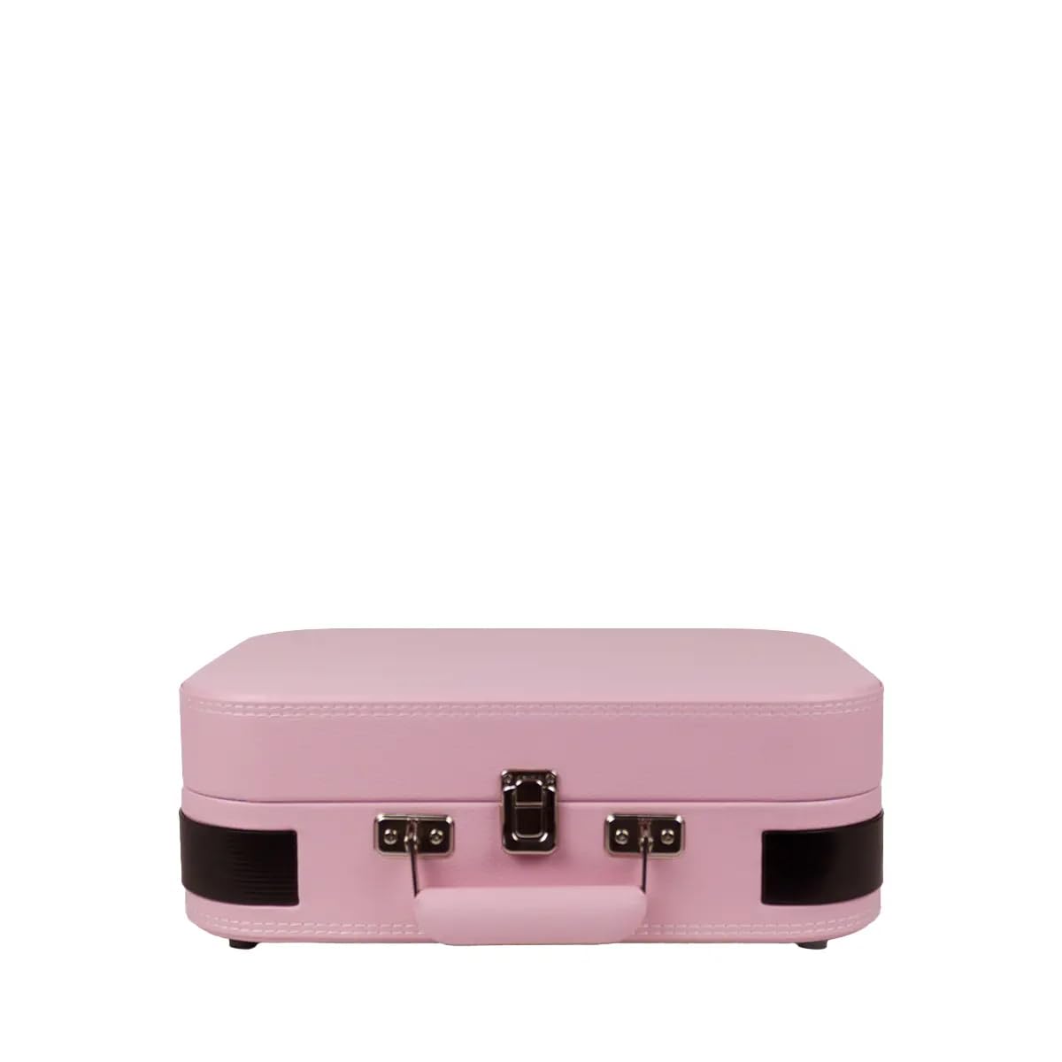 PRIXTON VC600 - Platine Vinyle Tourne-Disque Vintage, Lecteur de vinyles et de Musique Via Bluetooth et USB, 2 Haut-parleurs intégrés, Design Mallette, Couleur Rose
