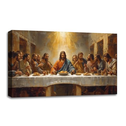 SIXWOOD The Last Supper Da Vinci Inspired Jesus and Apostles