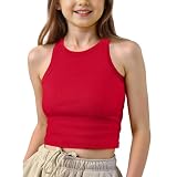T-Shirt Mädchen Tshirt Schwarz Kinder Oberteil Kurzarmbluse Kleidung für Mollige Ukri