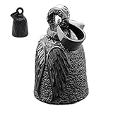 Motorcycle guardiann belll - Motocicleta de acero inoxidable de acero inoxidable. Luckk Beell de ciclista resistente al desgaste con cadena | Campanas vintage de mootorcycle para ciclismo, buena