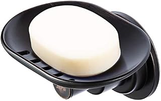 JIEPAI Suction Soap Dish Oil Rubbed Bronze,Super Powerful Vacuum Suction Shower Soap Holder
