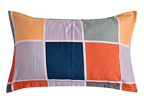 Image of Amazon Brand - Umi Super Soft Brushed Microfiber Cotton Pillow Covers, 2 Piece Pillow Covers(Not Pillow),Flange on Edges Pillow Covers 17X27(inches) 43X68(CM)