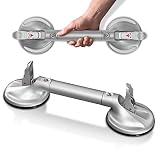 DAILYLIFE Suction Cup Grab Bar Bathroom, Tool Free Shower Handle, Portable Grab Handle for Bathtub,