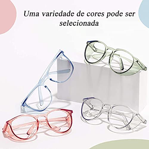 Óculos de segurança da moda para homem e mulher, óculos anti-pólen e anti-embaciamento, óculos total