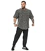 BGSM Men's Oversize T-Shirt, Bodybuilding, Lifting Cardio Rag Top Thick Fabric Textured Active T-Shirt, Multicolored, 3345-XL #2