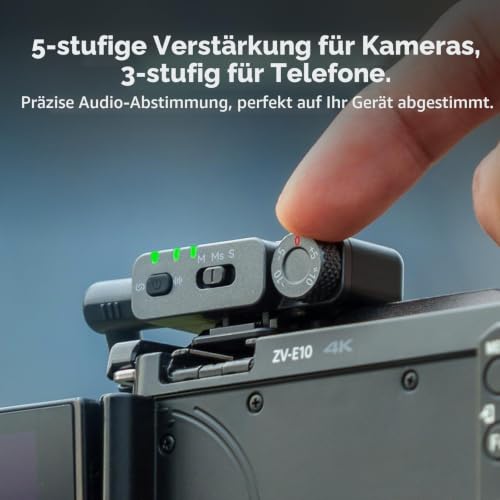 SMALLRIG S70 Funkmikrofon-Set mit Mikrofonabdeckungen – 6526 – Ansicht 7