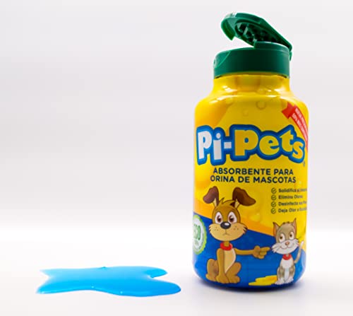 Pi-Pets: Urine Super Absorbent Solidifier & Deodorizer Powder- Portable Toilet Clean Waste Chemicals - Bio Gel Gelling Agent - 100% Eco Friendly 4.58 Oz #TOP1
