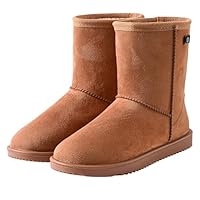 Imperial Riding Freezy Stallstiefel, wasserdichter Schuh, stylischer Stiefel mit warmen Kunstfellfutter, Winterstiefel für Stall und Outdoor, Braun, Größe 38