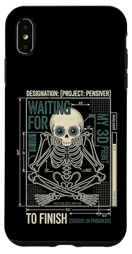 Waiting For My 3D�v�����g����������ʔ������[�J�[�f�U�C�� �X�}�z�P�[�X iPhone XS Max �p
