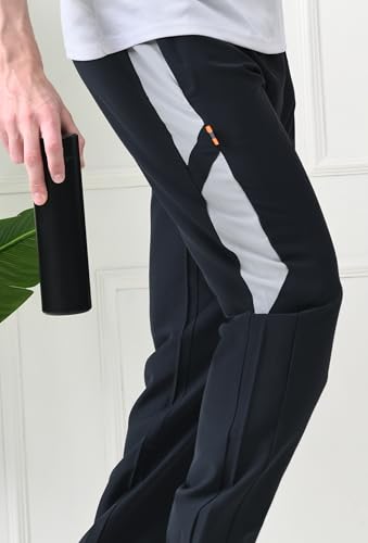 Image of RynoGear Men's Lightweight Dryfit Track Pant with Zip Pockets || Track Pants for Man