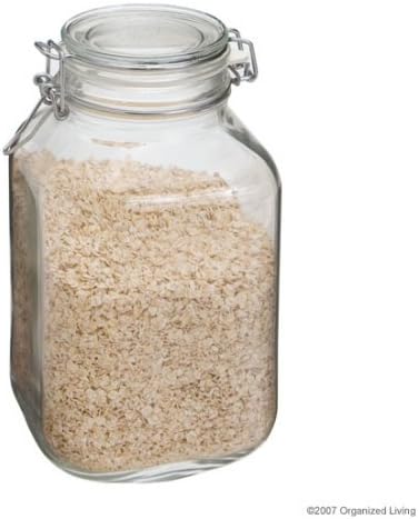 Bormioli Rocco Fido Glass Canning Jar Italian - 3 Liter