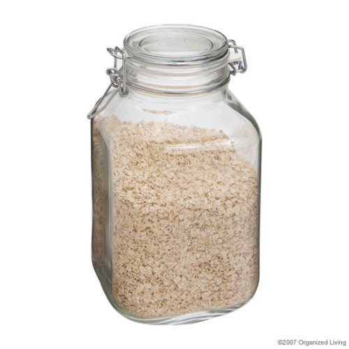 Bormioli Rocco Fido Glass Canning Jar Italian - 3 Liter