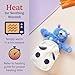 warmies Microwavable & Weighted Stuffed Animals, Blue Monster - Heated Stuffed Animal Plushie for Warmth & Comfort - Cute Soft Plush Toys for Adults & Children (Boys, Girls, Babies & Toddlers)