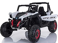 Algopix Similar Product 13 - MotoTec Mini Moto UTV 4x4 12V White