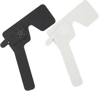 FRCOLOR 2pcs Vision Tester Eye Occluder Covers for Optometry Eyesight Test Kit Pupil Plate for Easy Eye Coverage