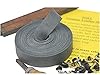 TOFL 3/4" Wide Leather Strap | Leather Strips for Crafts, Jewelry, & Furniture Projects | 72" (6 Feet) Long x 3/4" Wide x 1/16" Thick (4-5oz) | Smokey Gray #4