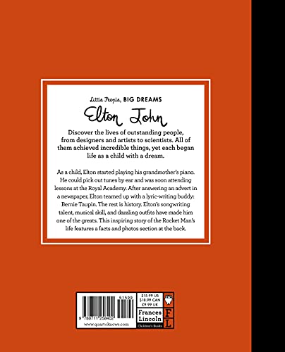 Elton John (Volume 50) (Little People, Big Dreams, 51) #TOP1