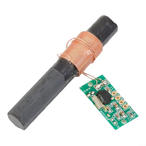 Entgoinggo - DCF77 Module récepteur radio, module radio d'horloge antenne pour projets d'horloge Arduino Intégration de chronométrage (A)