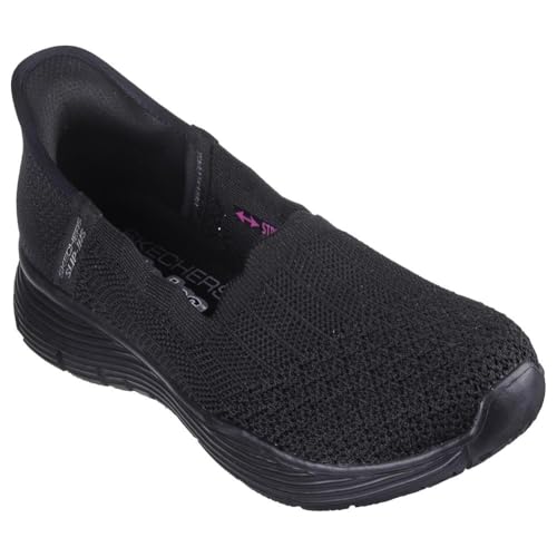 Skechers Women's Hands Free Slip-Ins Seager - Believe It, Black, 7 by Skechers - Used condition - US$38.40