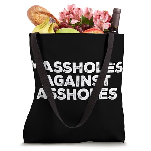 Massholes Against Assholes Tote Bag miniatura 4