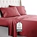 Hotel Luxury Bed Sheets Set-ON SALE TODAY! On Amazon-Top Quality Soft Bedding 1800 Series Platinum Collection-100%!Deep Pocket,Wrinkle & Fade Resistant (CalKing,Burgundy)