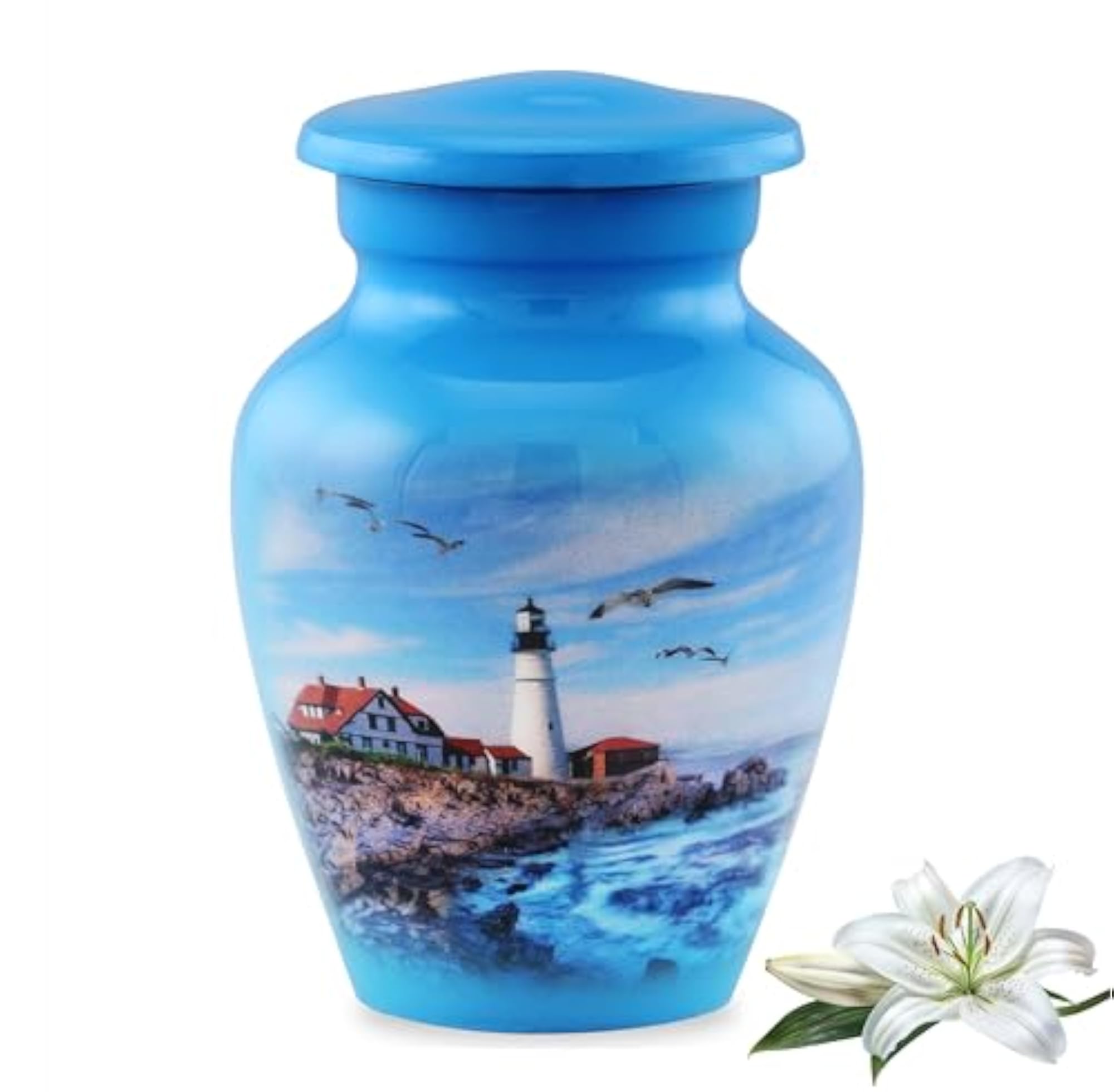 Lighthouse Keepsake Urn for Ashes