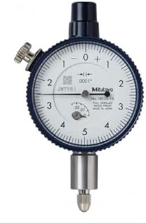 Mitutoyo 1803A-10 Dial Indicator DG .0001 Grad, 0-.025