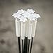 Brooch Bouquet Stems Easy & Ready-to-pin for DIY Bouquets (24 Stems)